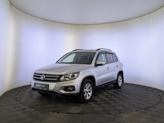 2012 Volkswagen Tiguan I Рестайлинг, серебристый, 1390000 рублей, вид 1