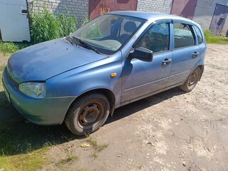2007 Lada (ВАЗ) Kalina I, голубой, 220000 рублей, вид 2