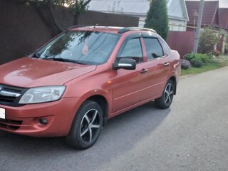 2013 Lada (ВАЗ) Granta I, оранжевый, 365000 рублей, вид 1