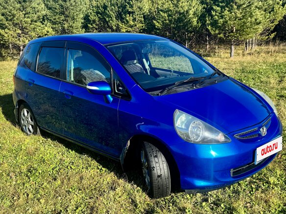 2007 Honda Fit I, синий, 450000 рублей - вид 2