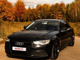 2013 Audi A6 IV (C7), чёрный, 1620000 рублей, вид 3