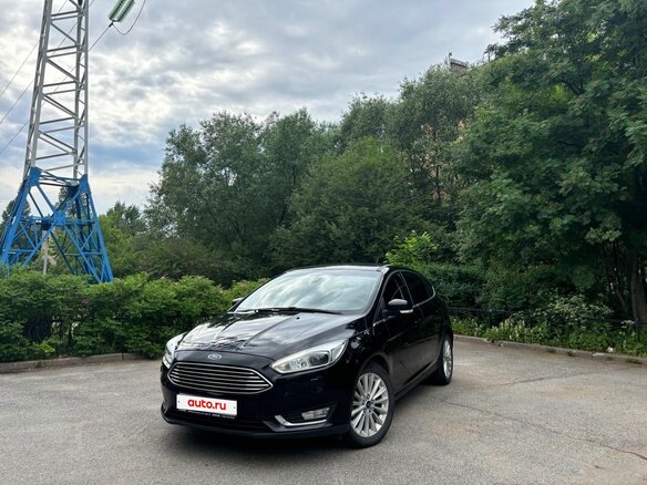 2018 Ford Focus III Рестайлинг, чёрный, 1330000 рублей