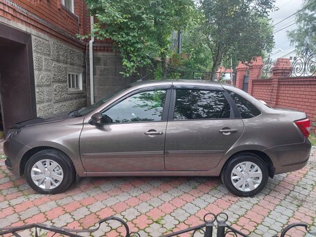 2019 Lada (ВАЗ) Granta I Рестайлинг, коричневый, 950000 рублей, вид 4