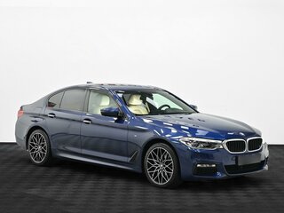 2018 BMW 5 серии 530i xDrive VII (G30/G31/G38), синий, 3285000 рублей, вид 1