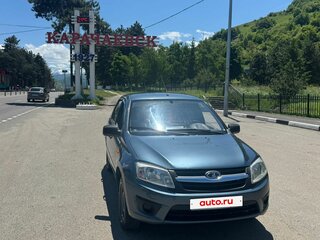 2014 Lada (ВАЗ) Granta I, серый, 400000 рублей, вид 1