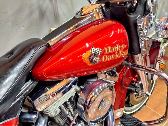 1991 Harley-Davidson Electra Glide, красный, 1200000 рублей - вид 23