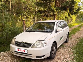 2001 Toyota Corolla Fielder IX (E120, E130), белый, 599000 рублей, вид 1
