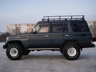 1994 Toyota Land Cruiser Prado 70 Series, зелёный, 1300000 рублей, вид 5