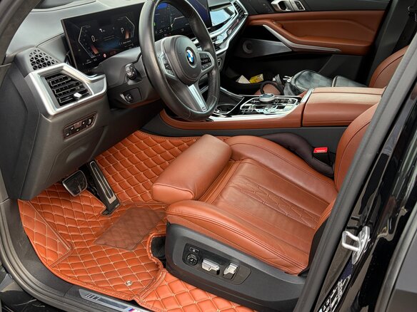 2023 BMW X7 40i I (G07) Рестайлинг, чёрный - вид 9