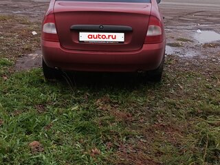 2006 Lada (ВАЗ) Kalina I, красный, 155000 рублей, вид 4