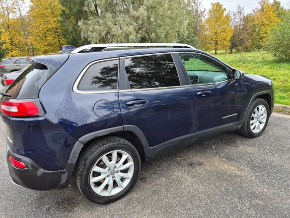 2014 Jeep Cherokee V (KL), синий, 1850000 рублей - вид 5