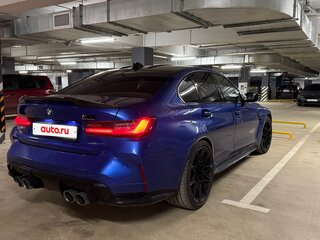 2022 BMW M3 Competition Package VI (G80), синий, 8500000 рублей, вид 4