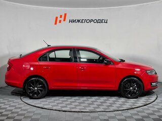 2019 Skoda Rapid I Рестайлинг, красный, 1222000 рублей, вид 4