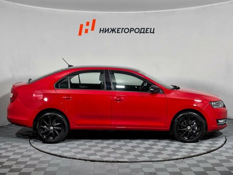 2019 Skoda Rapid I Рестайлинг, красный, 1249000 рублей, вид 4