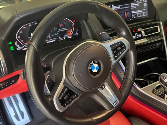 2019 BMW 8 серии 840d xDrive II (G14/G15/G16), серый, 7600000 рублей - вид 12