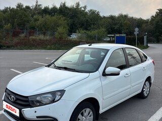 2018 Lada (ВАЗ) Granta I Рестайлинг, белый, 520000 рублей, вид 1