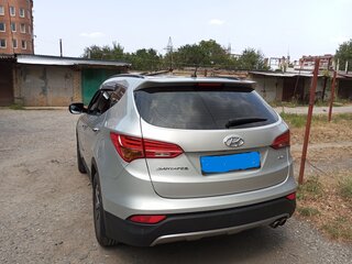 2013 Hyundai Santa Fe III, серебристый, 1850000 рублей, вид 3