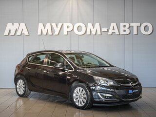 2014 Opel Astra J Рестайлинг, чёрный, 650000 рублей, вид 1