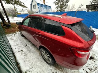 2018 Lada (ВАЗ) Vesta SW I, красный, 950000 рублей, вид 5