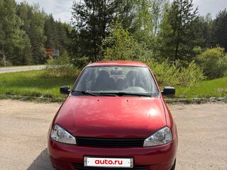 2007 Lada (ВАЗ) Kalina I, красный, 280000 рублей, вид 2