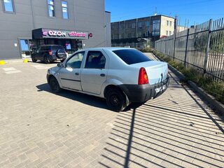 2006 Renault Logan I, серый, 170000 рублей, вид 5