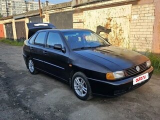 1997 Volkswagen Polo III, чёрный, 100000 рублей, вид 3
