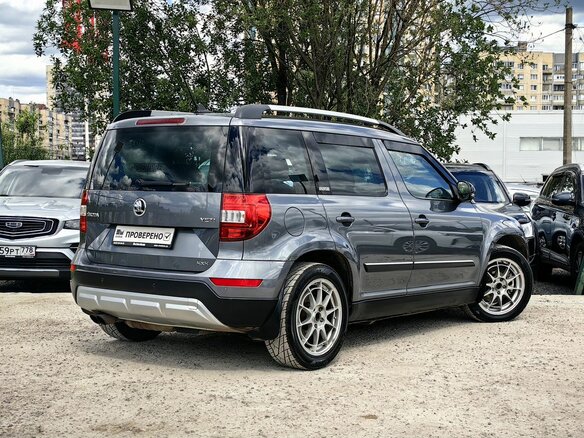 2017 Skoda Yeti I Рестайлинг, серый - вид 8