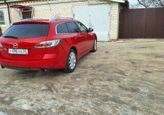 2008 Mazda 6 II (GH), красный, 730000 рублей, вид 5