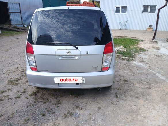 2002 Mitsubishi Dingo I Рестайлинг, серебристый - вид 8