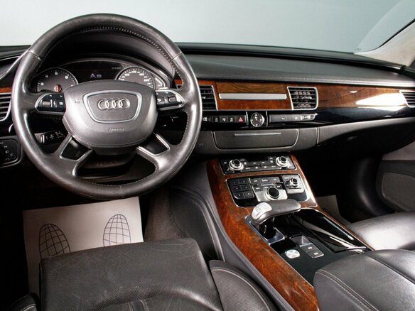 2015 Audi A8 Long III (D4) Рестайлинг, чёрный, 2629000 рублей - вид 10