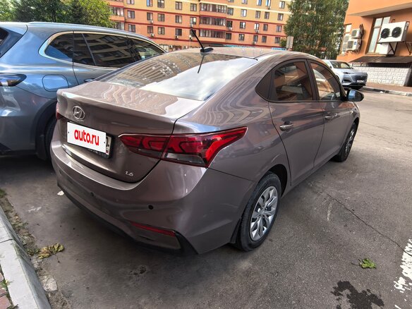 2018 Hyundai Solaris II, коричневый - вид 20