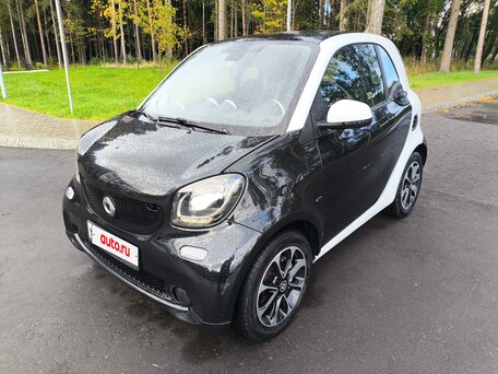 2016 Smart Fortwo III, чёрный, 890000 рублей, вид 1