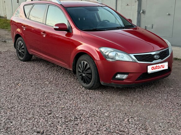 2011 Kia Ceed I Рестайлинг, красный, 499000 рублей - вид 1
