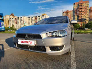 2008 Mitsubishi Lancer X, серебристый, 620000 рублей, вид 3