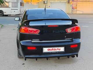 2008 Mitsubishi Lancer X, чёрный, 820000 рублей, вид 4
