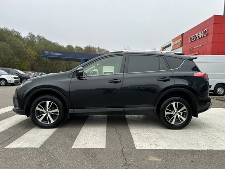 2016 Toyota RAV4 IV (XA40) Рестайлинг, чёрный, 2120000 рублей, вид 4