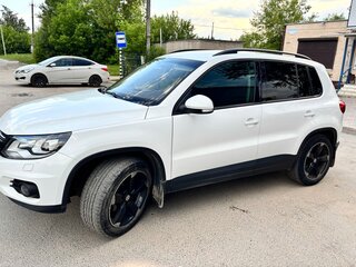 2011 Volkswagen Tiguan I Рестайлинг, белый, 1150000 рублей, вид 4