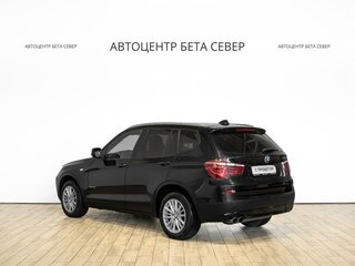 2013 BMW X3 28i xDrive II (F25), чёрный, 1699000 рублей, вид 4