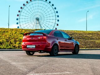 2007 Mitsubishi Lancer X, красный, 580000 рублей, вид 2