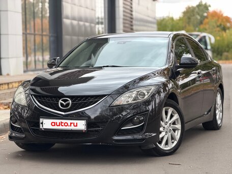 2009 Mazda 6 II (GH), чёрный, 699999 рублей, вид 4