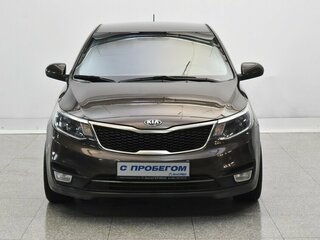 2016 Kia Rio III Рестайлинг, коричневый, 1030000 рублей, вид 2