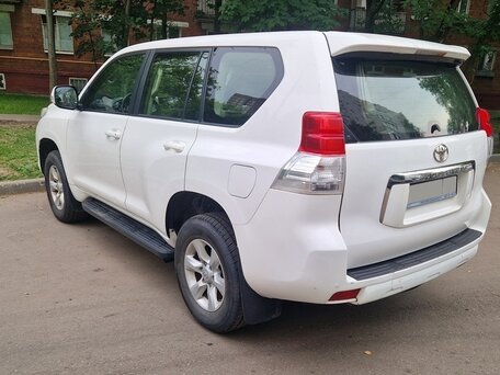 2013 Toyota Land Cruiser Prado 150 Series, белый, 2450000 рублей, вид 4