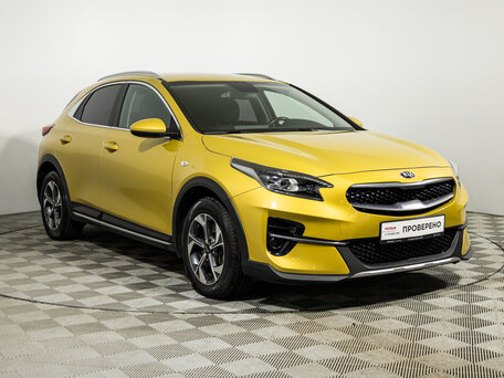 2021 Kia XCeed I, жёлтый, 1998900 рублей, вид 3