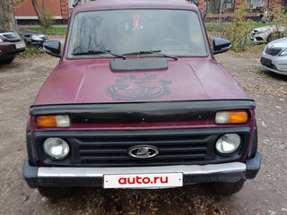 2002 Lada (ВАЗ) 2121 (4x4) I Рестайлинг, пурпурный, 150000 рублей, вид 2