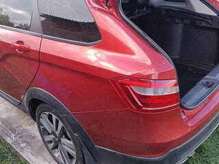 2021 Lada (ВАЗ) Vesta SW Cross I, красный, 1150000 рублей, вид 2