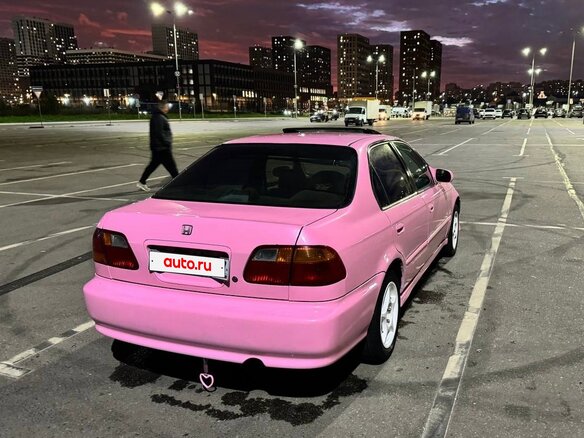 1999 Honda Civic VI Рестайлинг, синий, 475000 рублей - вид 12