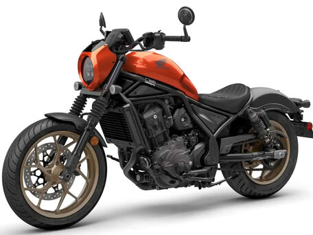 2026 Honda CMX 1100 Rebel, оранжевый, 1490000 рублей, вид 2