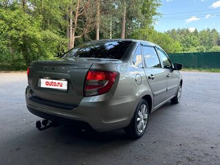 2019 Lada (ВАЗ) Granta I Рестайлинг, серебристый, 590000 рублей, вид 3