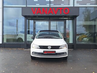 2015 Volkswagen Jetta VI Рестайлинг, белый, 1000000 рублей, вид 2