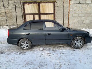2011 Hyundai Accent ТагАЗ II, серый, 480000 рублей, вид 4